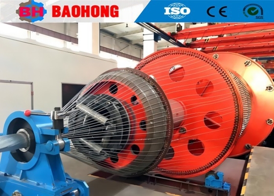 75kw Stahlkabel-Panzerungsmaschine Drahtverseilmaschine