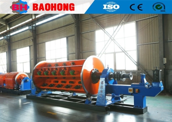 Steifer 1+6+12 Kupferdraht-Hochgeschwindigkeitsleiter Stranding Machine