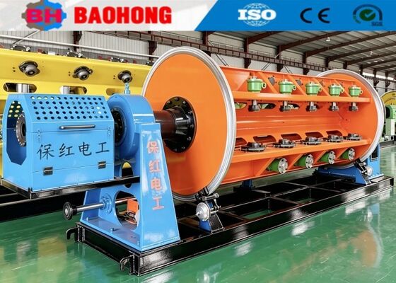 500/630/710 steife Art Schiffbruch-Maschine für Kupferdraht und Kabel