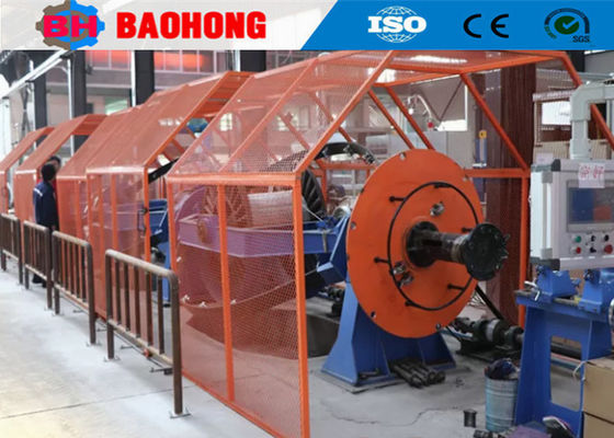 1250/1+3 Sprungs-Kabel-Speicherungs-Maschine 1250 Zugkraft-Motor Millimeter-Trommel-15KW