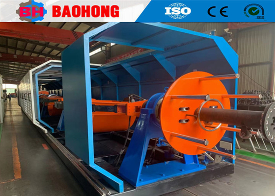 500mm Bobbin Skip Stranding Machine Copper Draht, der Maschine verdreht