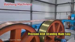 Hochpräzise starre Verseilmaschine für die ACSR-Produktion